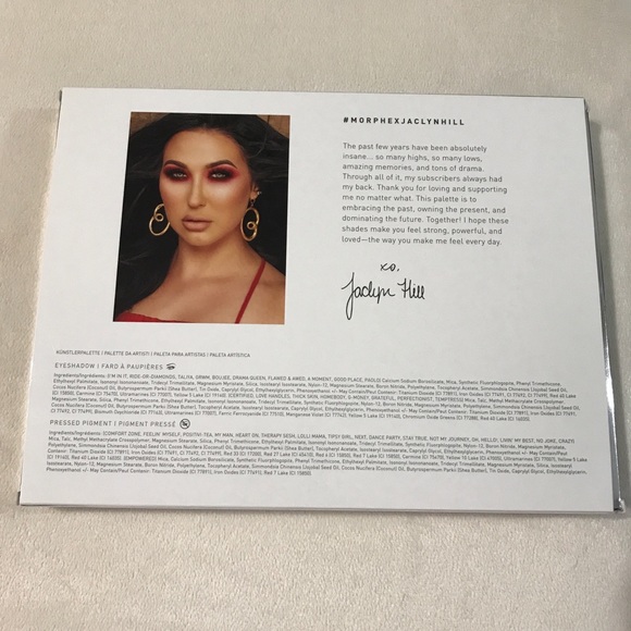 Morphe X Jaclyn Hill Volume 2 Eyeshadow Palette - Picture 9 of 9